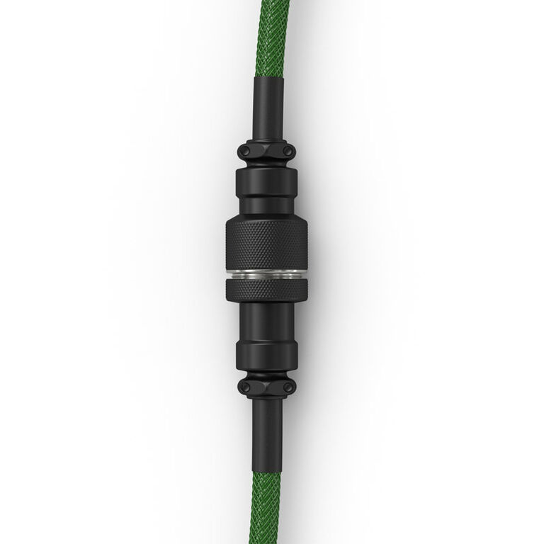 Glorious Coiled Cable Forest Green, USB-C to USB-A - 1,37m, green image number 2