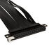 SilverStone Riser flat ribbon cable, 22cm - black image number null