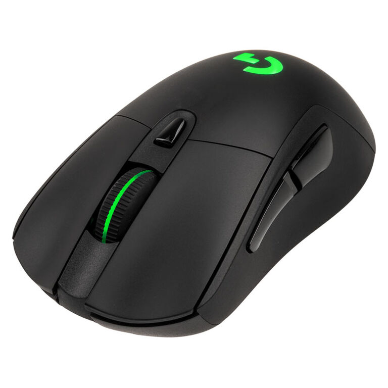 Logitech G703 Hero Lightspeed Gaming Mouse - black image number 3