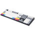 Varmilo VEA108 CMYK Gaming Keyboard, MX-Silent-Red, white LED - US Layout image number null