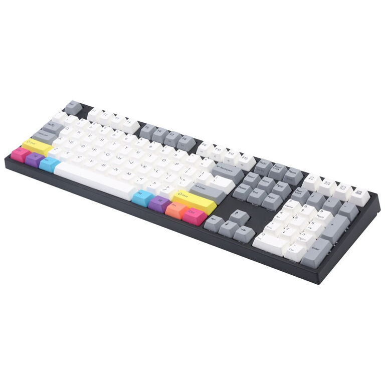 Varmilo VEA108 CMYK Gaming Keyboard, MX-Silent-Red, white LED - US Layout image number 1