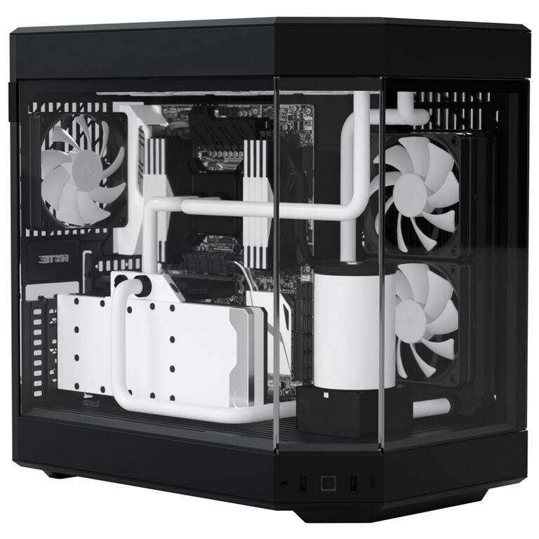 Hyte Y60 Midi Tower, Tempered Glass - schwarz image number 1