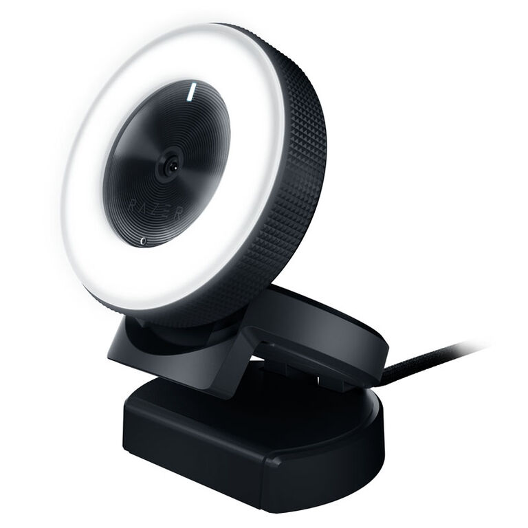 Razer Kiyo Streaming Webcam with Ring Light - black image number 0