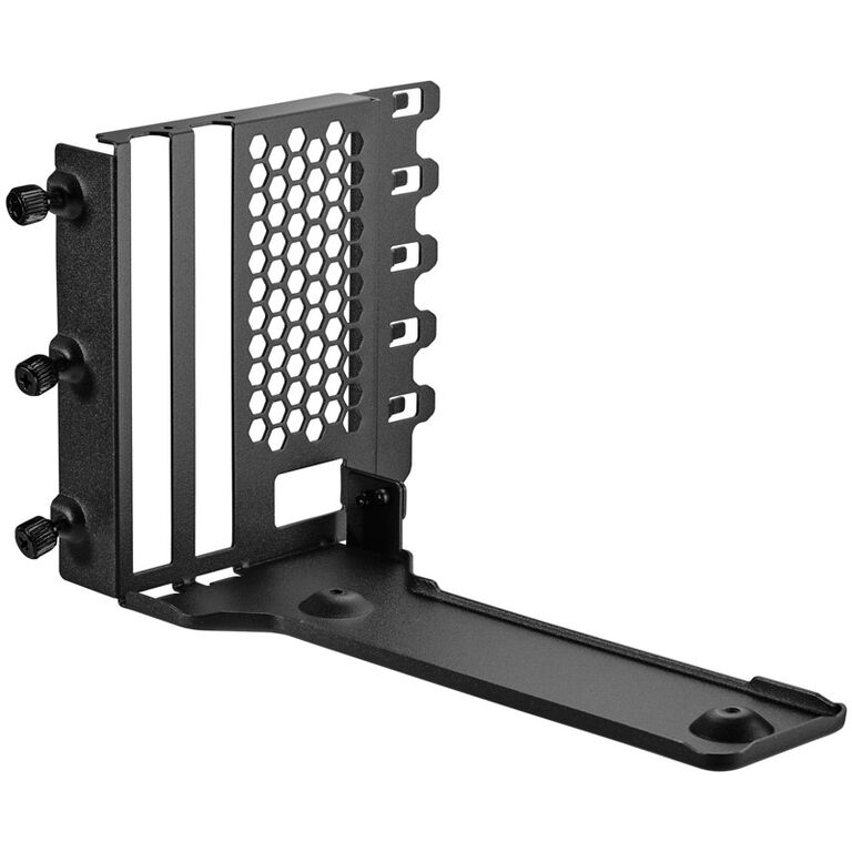 PHANTEKS Vertical GPU Bracket II + PCI-E 4.0 x16 riser ribbon cable, 22 cm - black image number 3