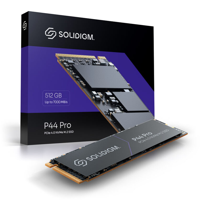 Solidigm P44 Pro NVMe SSD, PCIe 4.0 M.2 Type 2280 - 512 GB image number 0