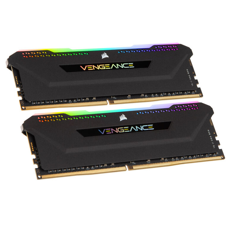 Corsair Vengeance RGB Pro SL, DDR4-3600, CL18 - 32 GB Dual-Kit, schwarz image number 0