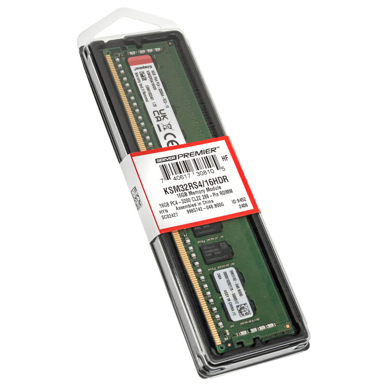 Kingston Server Premier RDIMM, DDR4-3200, CL22, ECC - 16 GB image number 3