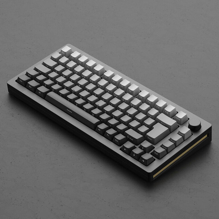 AKKO x Monsgeek M1W SP Grey & Black Gaming Keyboard (ISO) image number 3