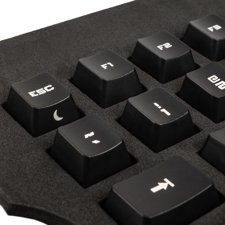 Das Keyboard Clear Black, Lasered Spy Agency Keycap Set - US image number 3