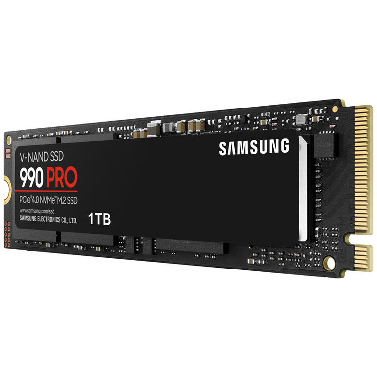 Samsung 990 PRO Series NVMe SSD, PCIe 4.0 M.2 Type 2280 - 1 TB image number 2