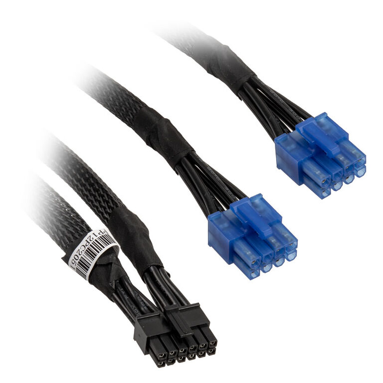 SilverStone 2x 8-pin PCIe to 12-pin PCIe GPU cable for modular power supplies image number 0
