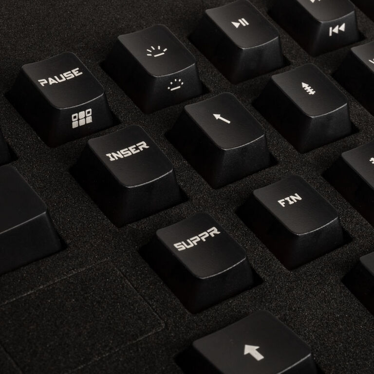 Das Keyboard Clear Black, Lasered Spy Agency Keycap Set - Französisch image number 2