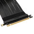 Akasa Riser Black X3, Premium PCIe 3.0 x 16 Riser Cable, 30cm - black image number null
