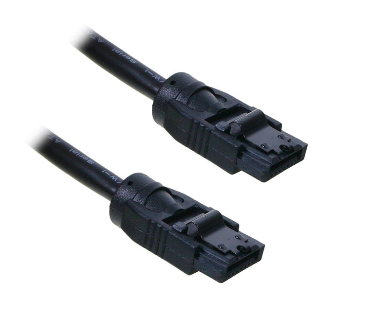 Akasa SATA 3 Cable 50cm - black image number 0