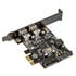 SilverStone SST-EC04-E PCIe card for 2 internal/external USB 3.0 ports image number null