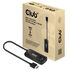 Club 3D HDMI + Micro USB to USB Type-C 4K120Hz/8K30Hz, active adapter image number null