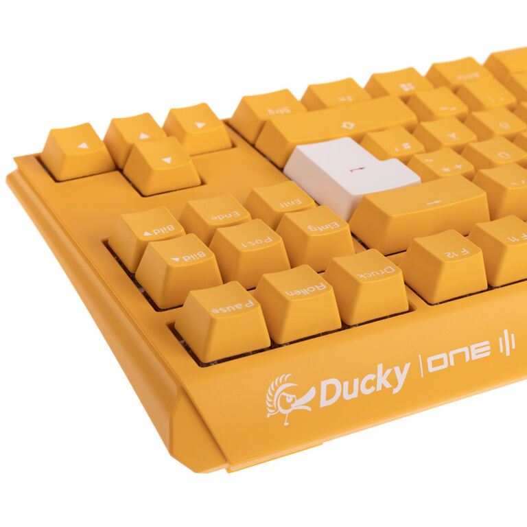 Ducky One 3 Yellow TKL Gaming Tastatur, RGB LED - MX-Silent-Red image number 6
