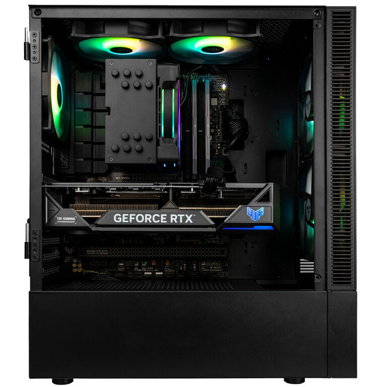 Gaming-PC Avalanche, AMD Ryzen 7 7800X3D, NVIDIA GeForce RTX 4070 Ti - Fertig-PC image number 3