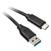 InLine USB 3.2 Gen.2 Cable, Type C to A Plug/Plug, black - 1m