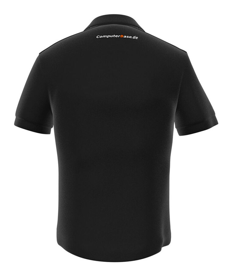 GamersWear ComputerBase Polo Black (XL) image number 1