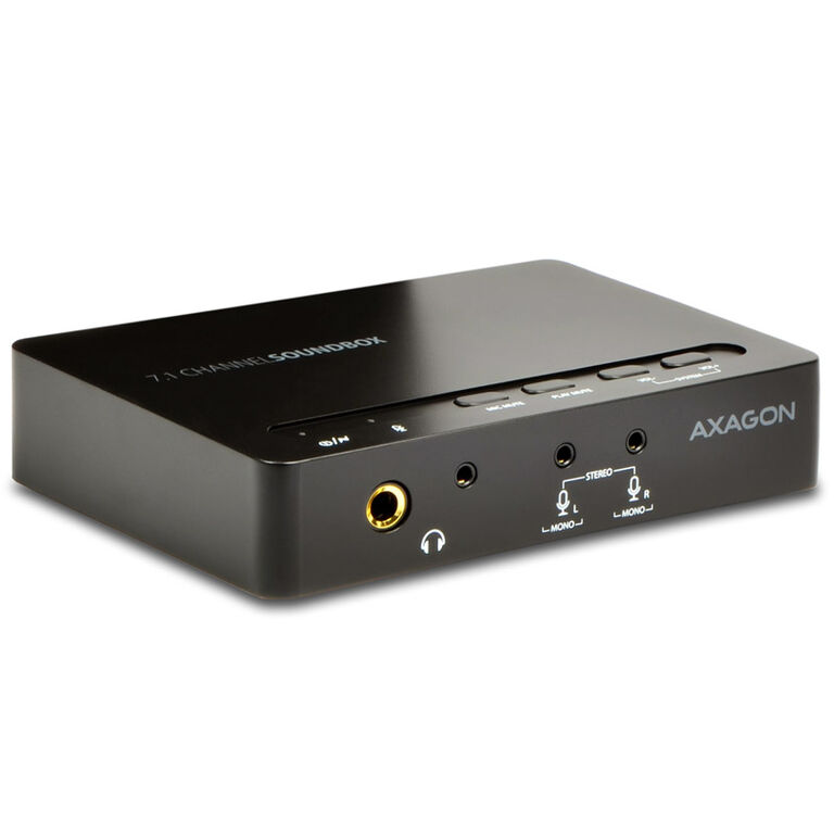 AXAGON ADA-71 Soundbox, USB 2.0 sound card, 7.1, SPDIF image number 1