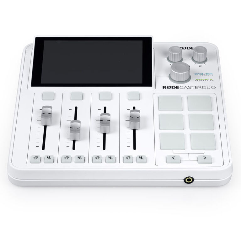 Rode RodeCaster DUO - Audio Production Studio - White Edition image number 4