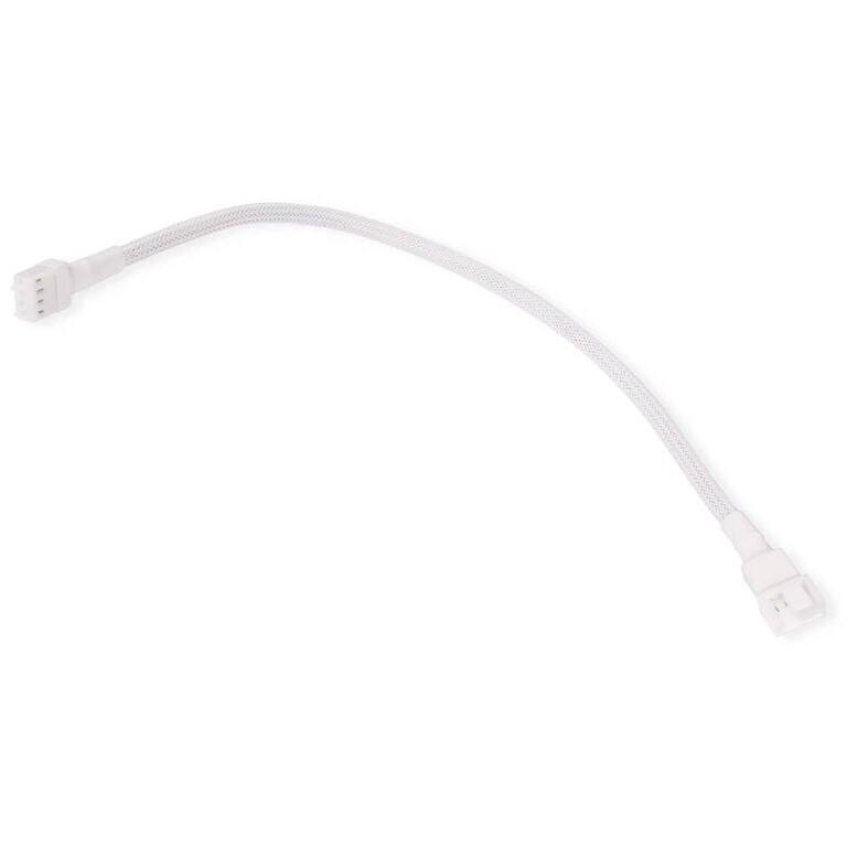 Alphacool fan cable 4-pin to 4-pin extension 30cm - white image number 0