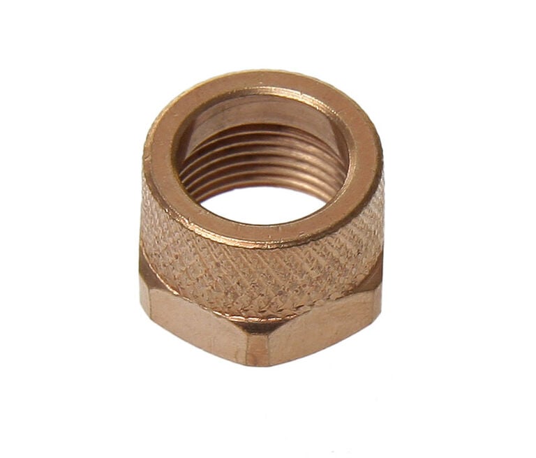 Union nut 11mm - copper-plated image number 0
