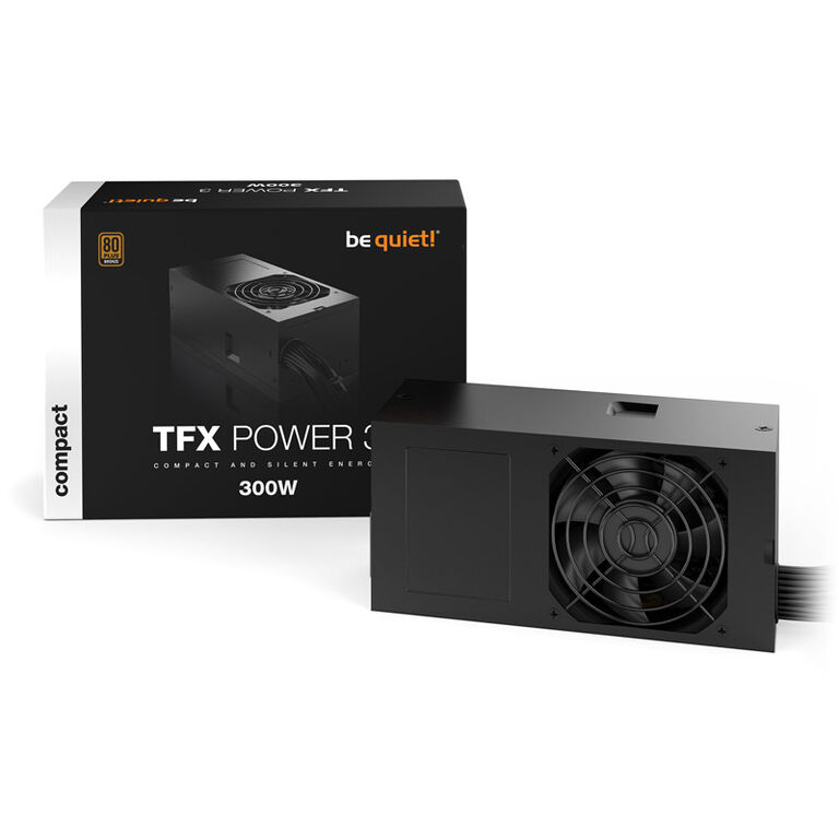 be quiet! TFX Power 3 power supply, 80 PLUS Bronze - 300 Watt image number 3