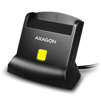 AXAGON CRE-SM2 USB Smart Card and SD/microSD/SIM Card Reader - USB 2.0