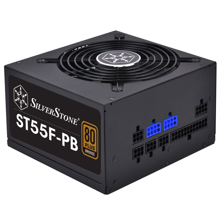 SilverStone SST-ST55F-PB Strider Plus Series 80 PLUS Bronze - 550 Watt image number 0