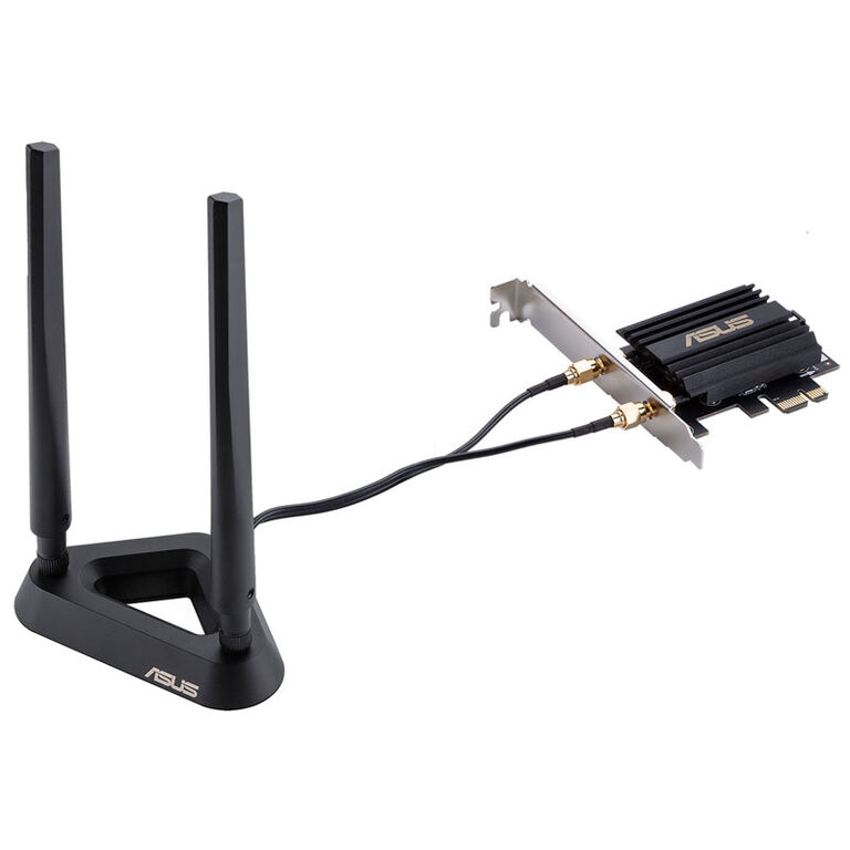 ASUS PCE-AX58BT BT 5.0 Wireless LAN Adapter, 2.4GHz/5GHz WLAN - PCIe x1 image number 1