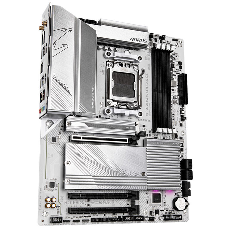 GIGABYTE B650 Aorus Elite AX ICE, AMD B650 motherboard - Socket AM5, DDR5 image number 1