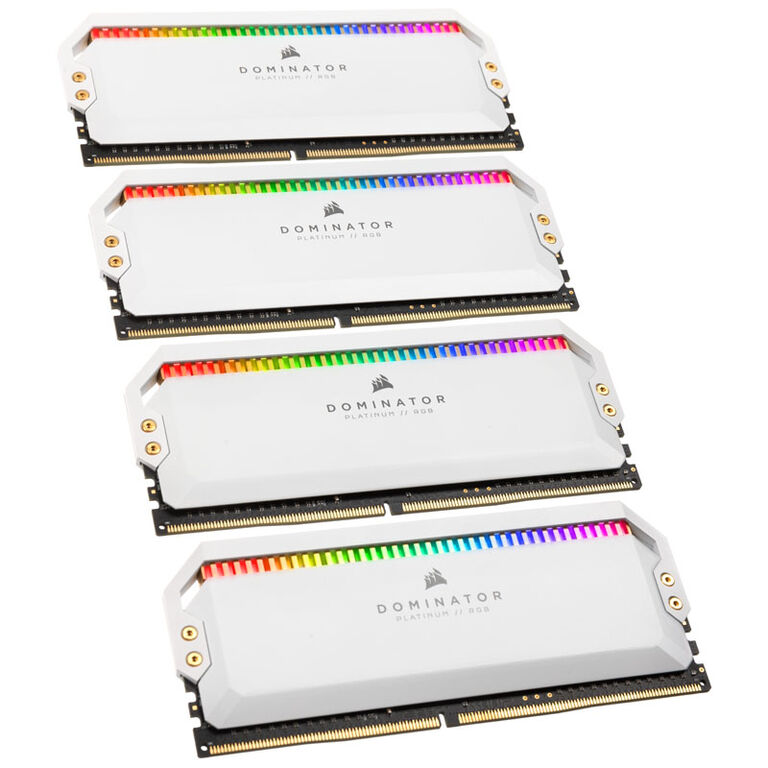 Corsair Dominator Platinum RGB, DDR4-3600, CL18 - 32 GB Quad-Kit, white image number 0