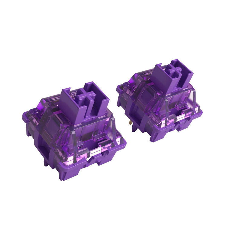 AKKO V3 Pro Lavender Purple Switch, mechanical, 5-Pin, tactile, MX-Stem, 40g - 45 pieces image number 2