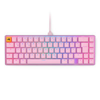 Glorious GMMK 2 Compact Keyboard - Fox Switches, DE Layout, pink