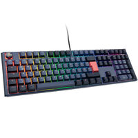 Ducky One 3 Cosmic Blue Gaming Keyboard, RGB LED - MX-Speed-Silver