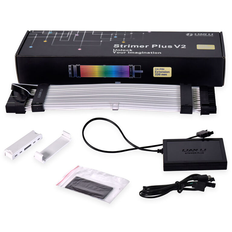 Lian Li Strimer Plus V2 24-Pin RGB motherboard cable image number 9