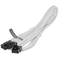 Seasonic 12VHPWR PCIe 5.0 Adapter Cable - white