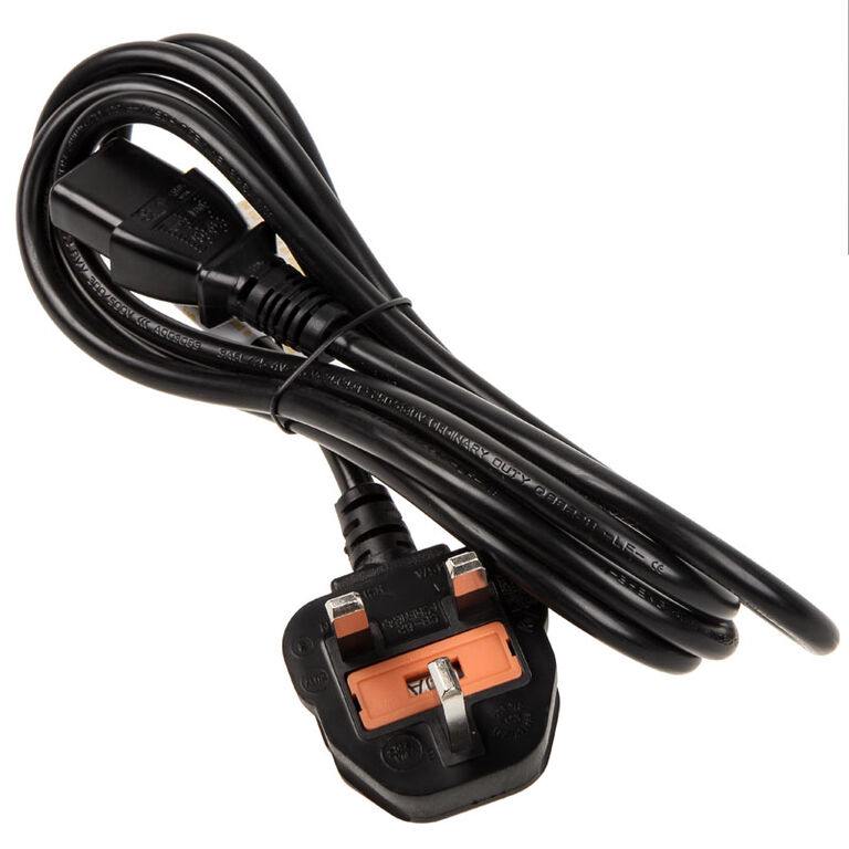 Kolink power cord England (Type G) to IEC C13 connector - 1.8m image number 1