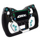 Cube Controls GTX2 Steering Wheel, white/blue - 32cm Grip