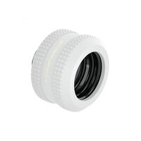 Barrow Hardtube Fitting 16mm, G1/4 inch connection - white