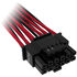 Corsair Premium Sleeved 12+4 Pin PCIe Gen5 12VHPWR 600W - black/red image number null