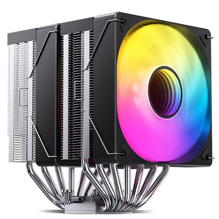 Jonsbo CR-3000 CPU cooler Dual Tower, ARGB - 2x 120 mm, black image number 0