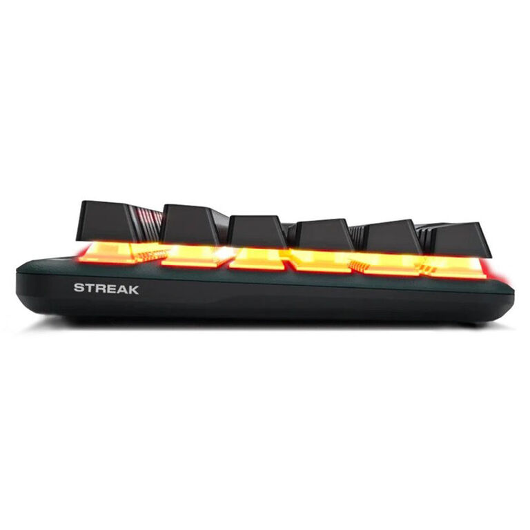 Fnatic miniSTREAK TKL Gaming Keyboard, MX-Silent-Red, RGB, black - Nordic Layout image number 2