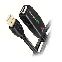 AXAGON ADR-215 active USB 2.0 extension cable, USB-A plug/socket - 15m