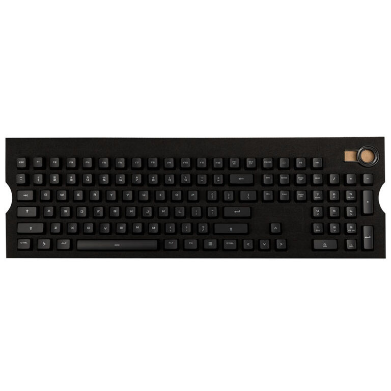 Das Keyboard Black, Lasered Xenois Classic Keycap Set - US image number 1