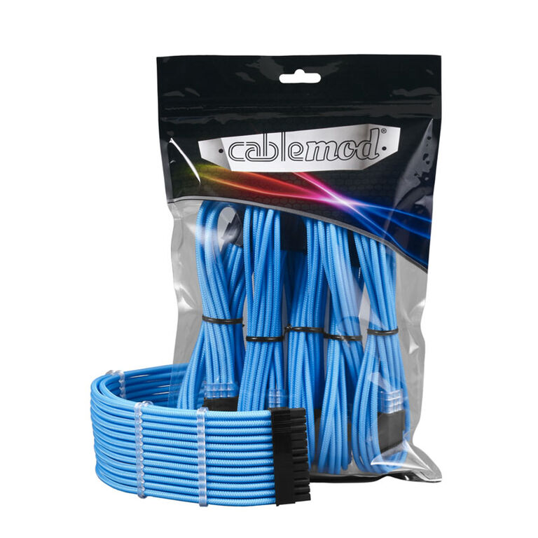 CableMod PRO ModMesh 12VHPWR Cable Extension Kit - light blue image number 3