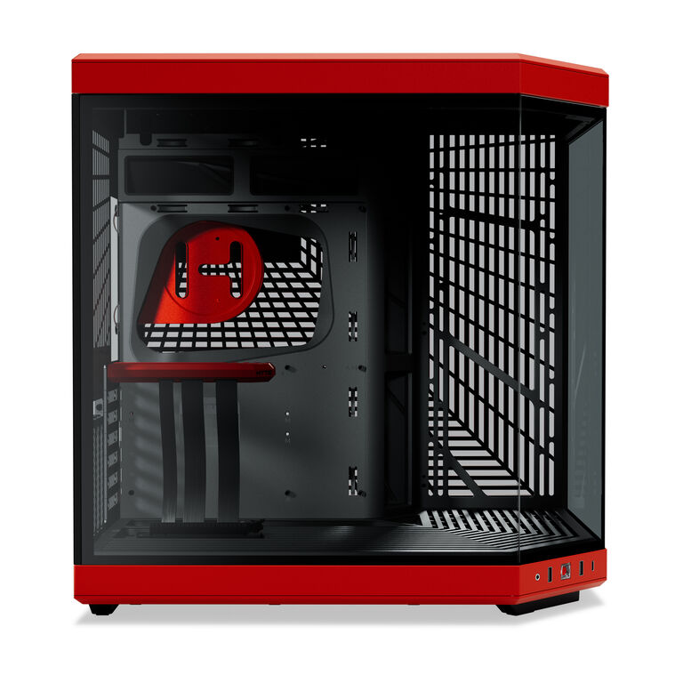 Hyte Y70 Midi Tower Standard - black / red image number 2