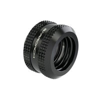 Barrow Hardtube Fitting 14mm, G1/4 inch connection - black